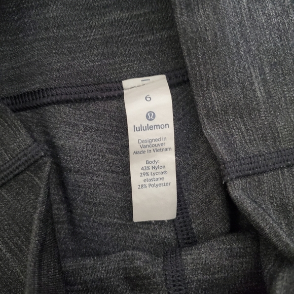 Lululemon 7/8 Leggings Size 6 - Picture 3 of 9